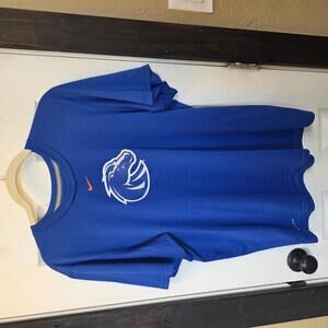 Nike Dri-FIT Boise State Broncos Blue T-Shirt Medium